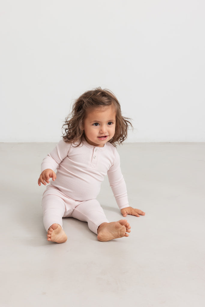 Modal leggings, Rosa