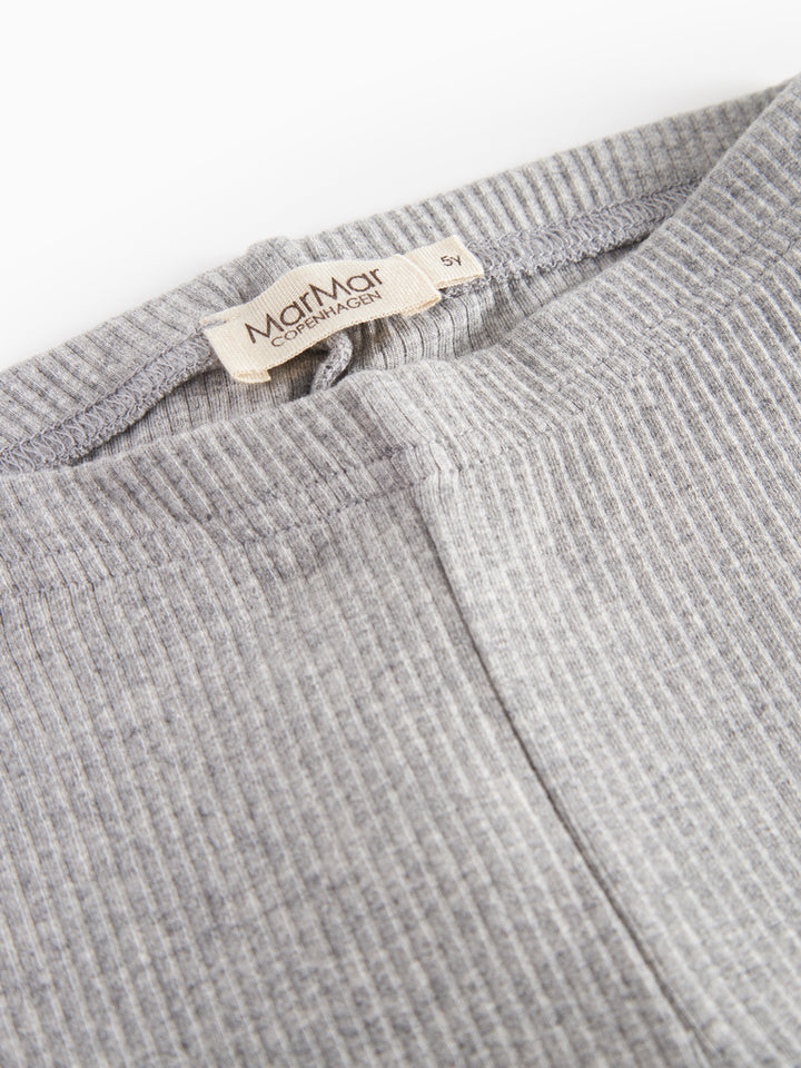 Modal leggings, Grey Melange