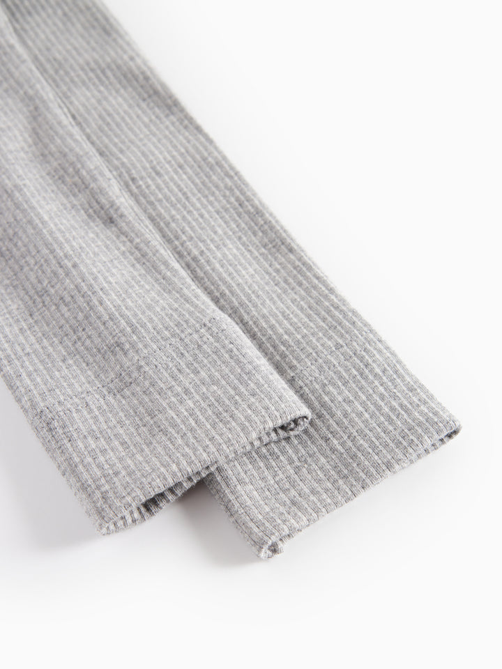 Modal leggings, Grey Melange