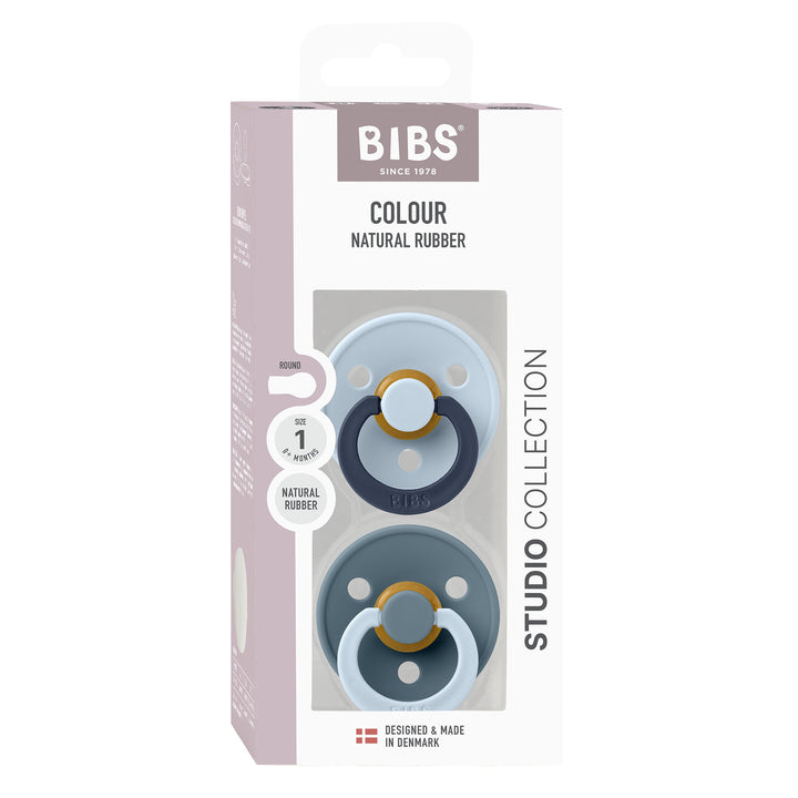 Studio Fusion, 2 stk, Baby Blue/Petrol