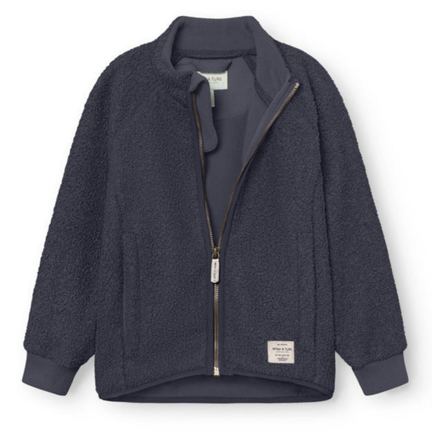 Cedric flísjakki, Ombre Blue