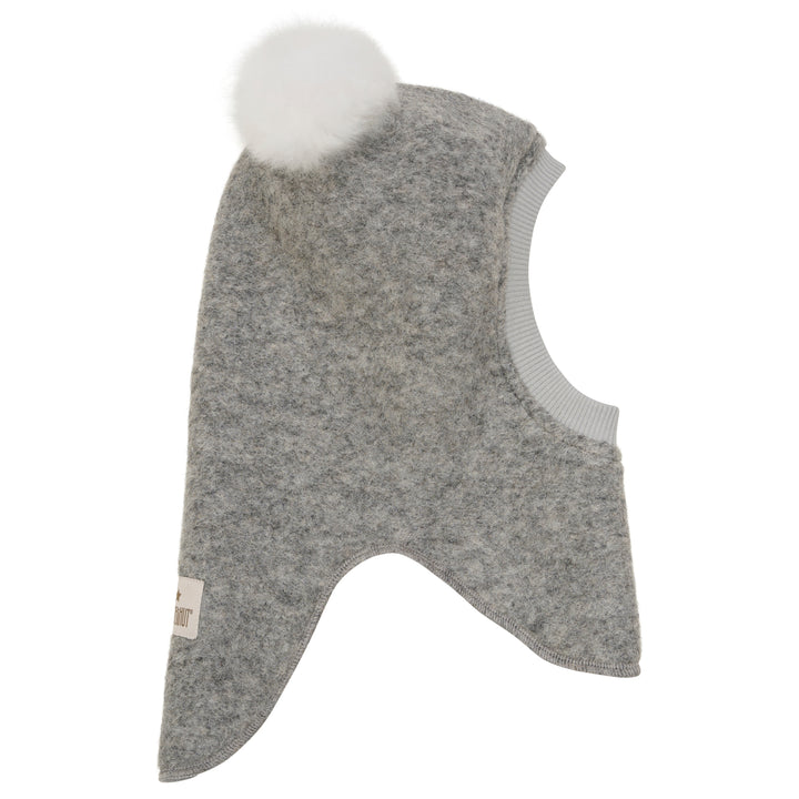 Alpakka húfa, Grey Melange