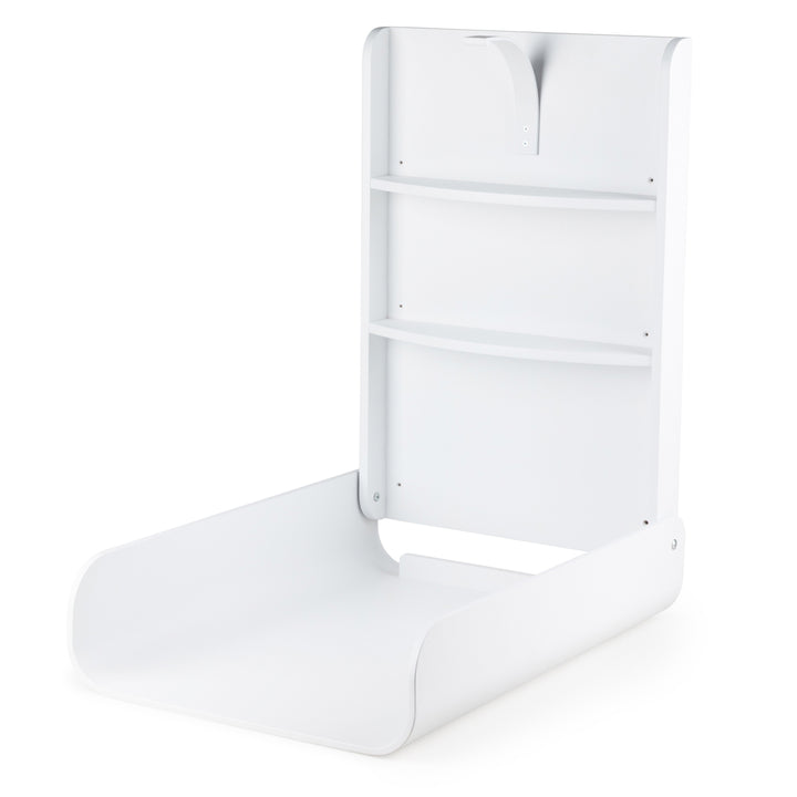 Veggfest skiptiborð, Wooden