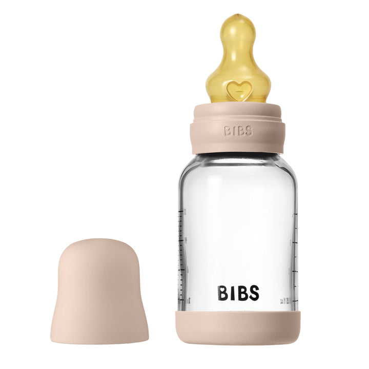 Glerflaska, 120 ml, Latex, Blush