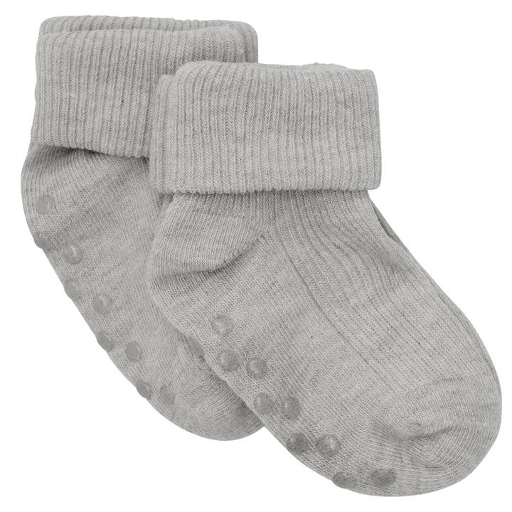 ABS sokkar, 2 pör, Light Grey Melange