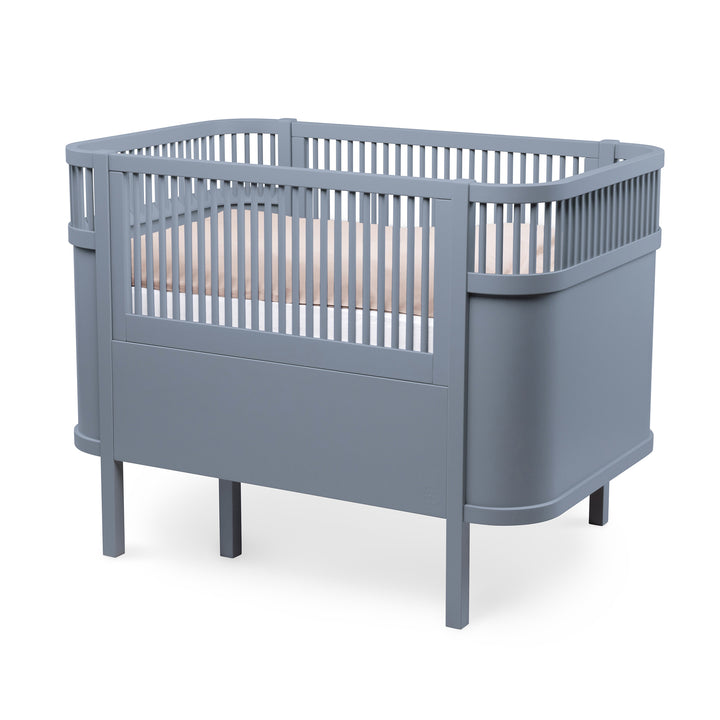 Sebra rúm, Baby og Junior, Forest Lake Blue