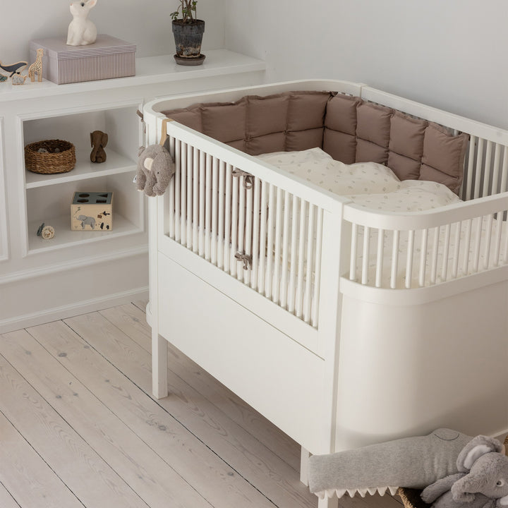 Sebra rúm, Baby og Junior, Classic White