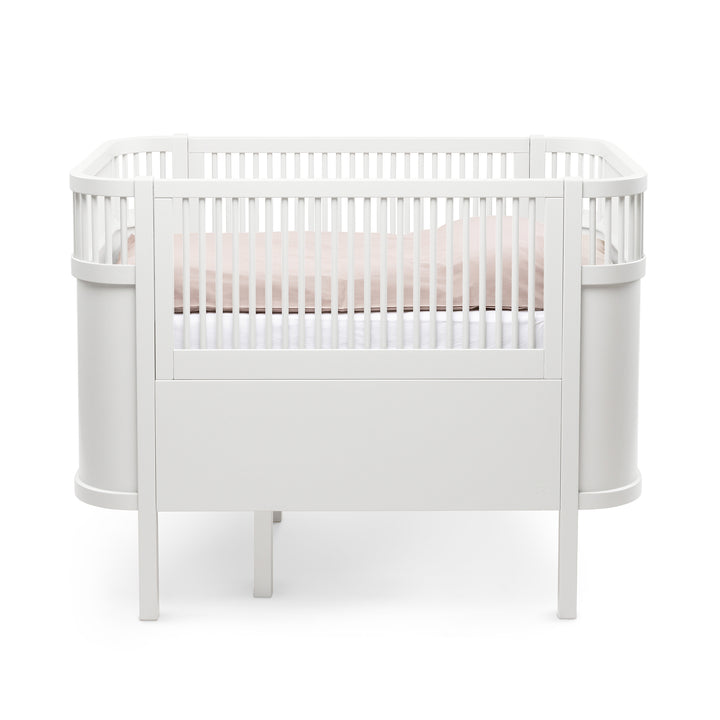 Sebra rúm, Baby og Junior, Classic White