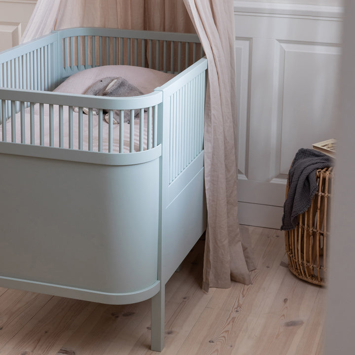 Sebra rúm, Baby og Junior, Mist Green