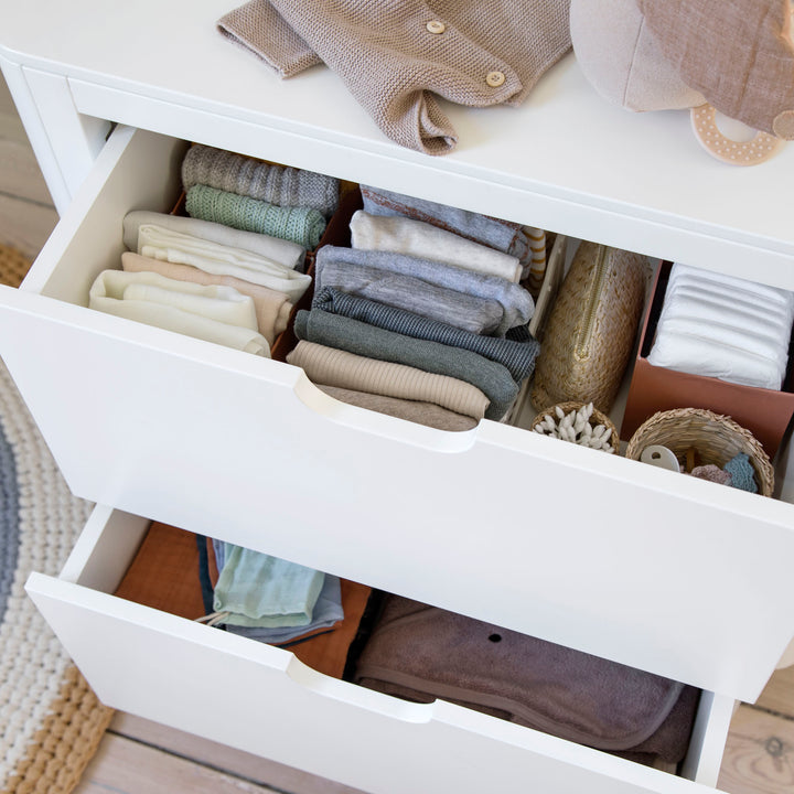 Sebra skiptiborð, Classic White