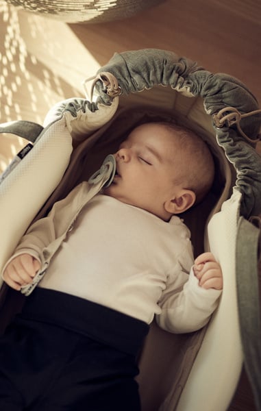 SleepCarrier undirlag, Linen Beige