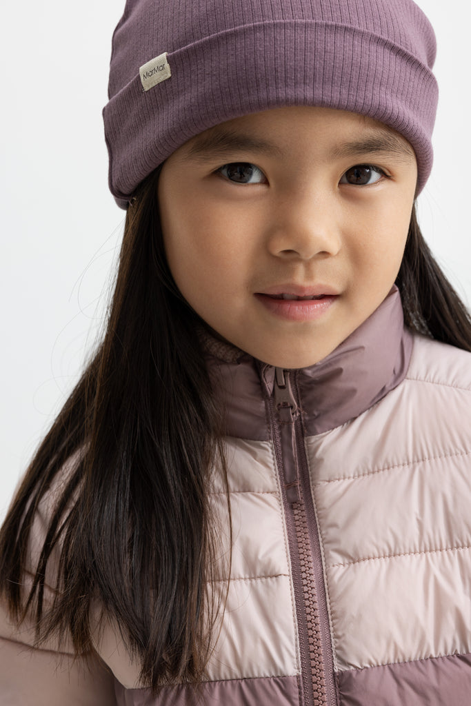 Modal beanie, Plum Shadow