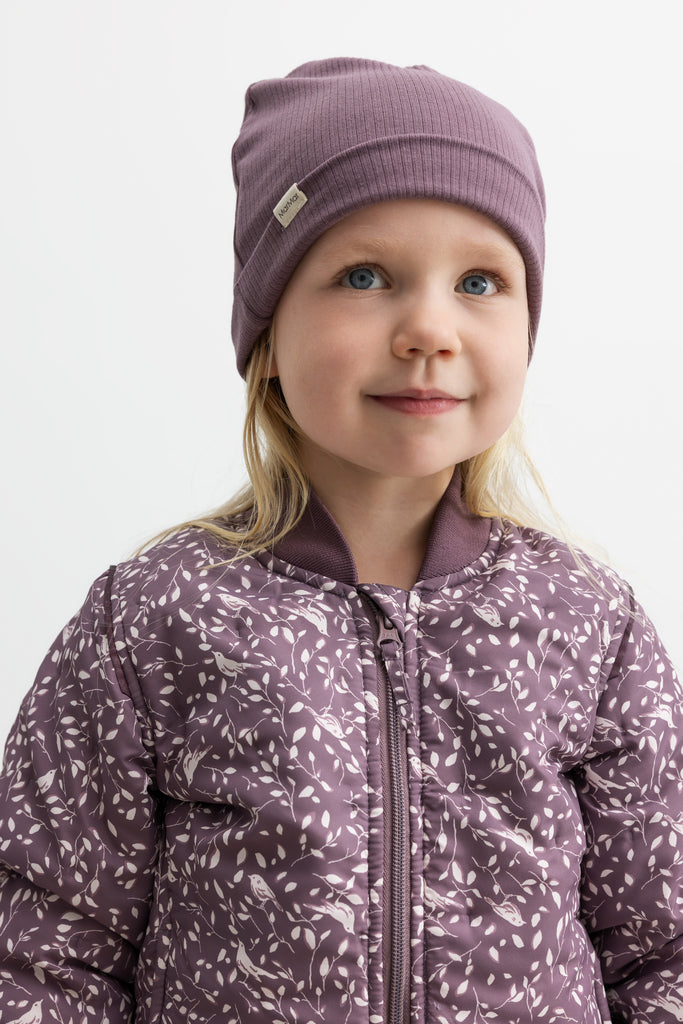 Modal beanie, Plum Shadow