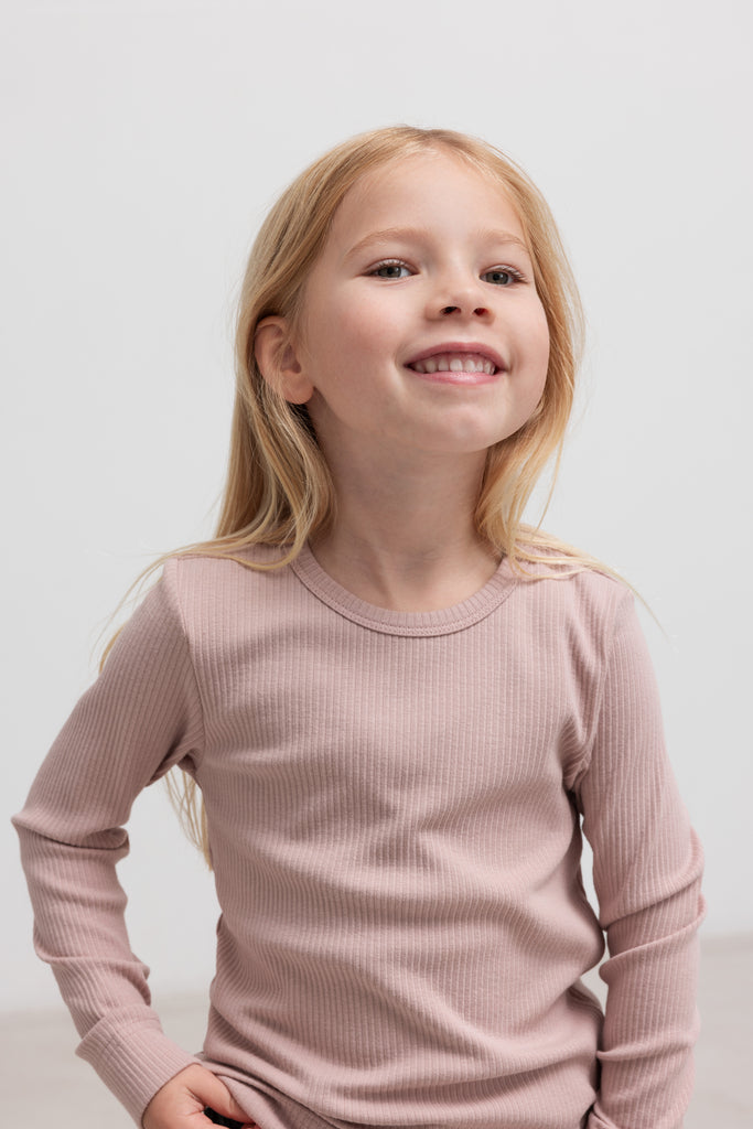 Modal blusa, Faded Rose