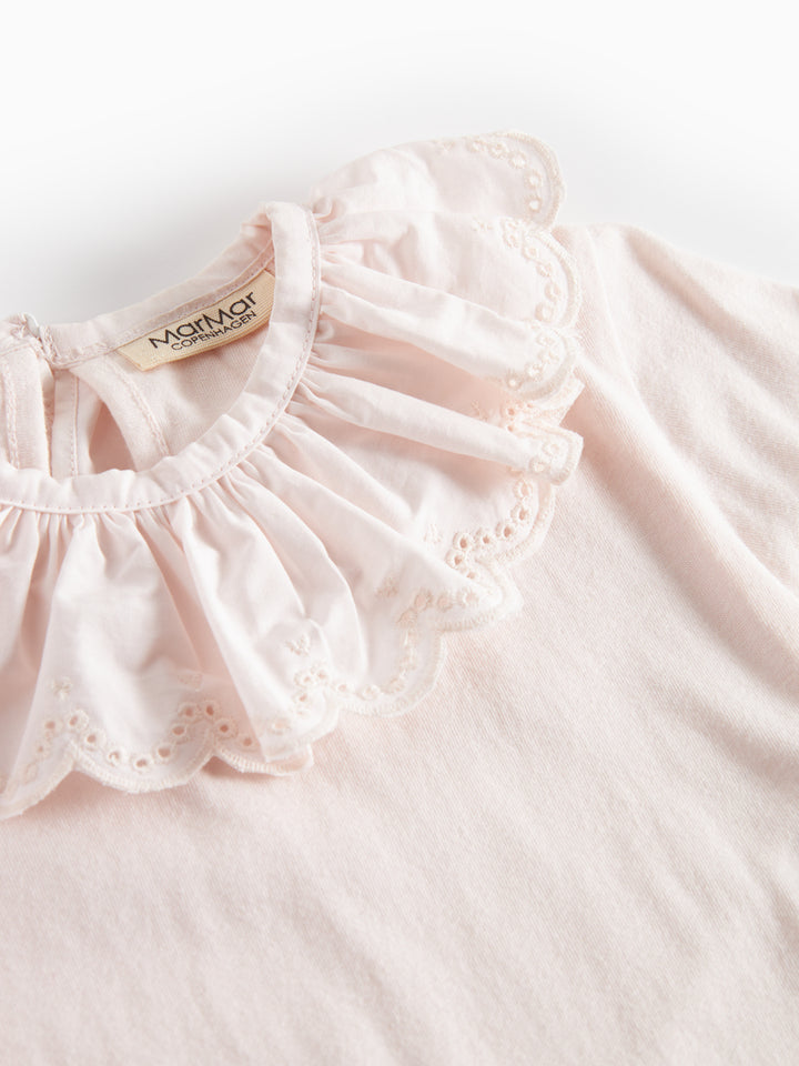 Talla Frill blusa, Lilac Frost