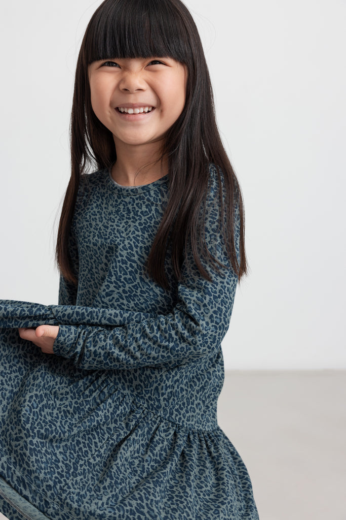 Dolly kjóli, Dusty Green Leo