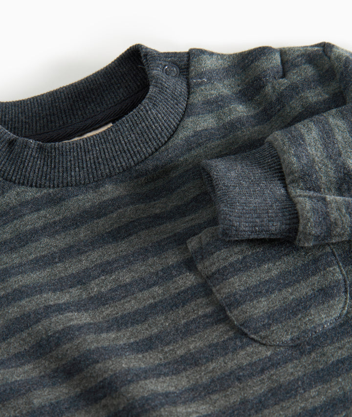 Ralle drakt, Forest Stripe Melange