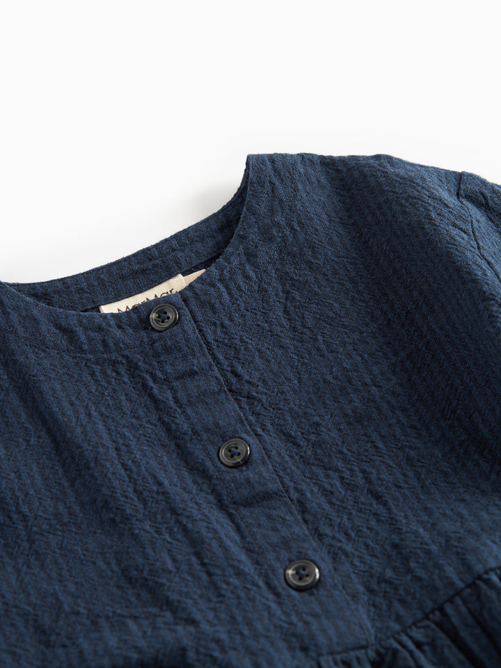 Dagmara kjóli, Dark Blue Stripe