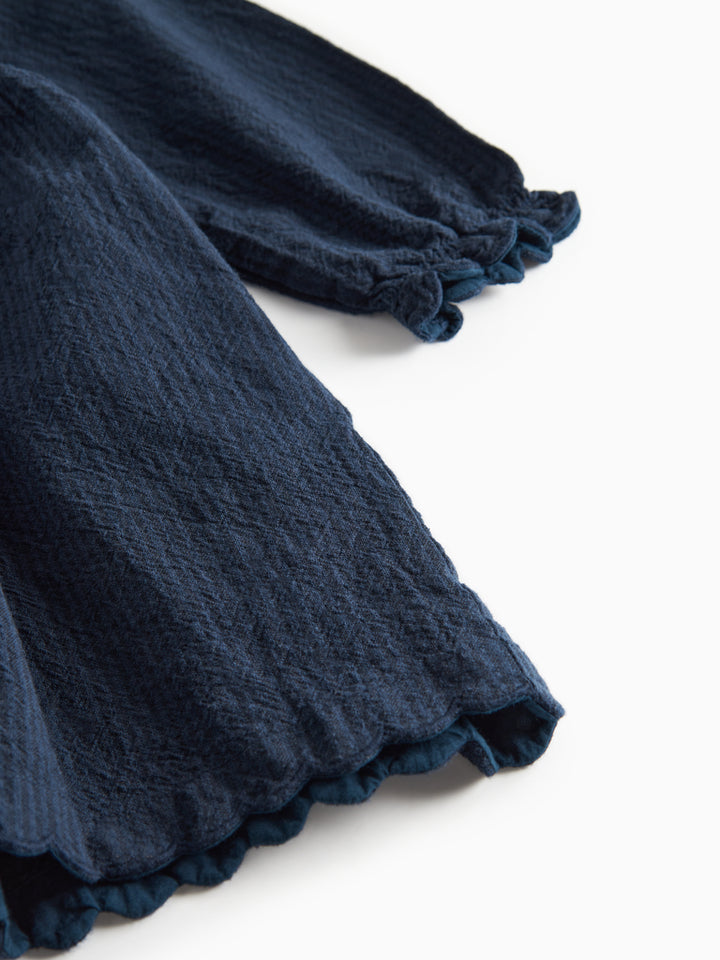 Dagmara kjóli, Dark Blue Stripe