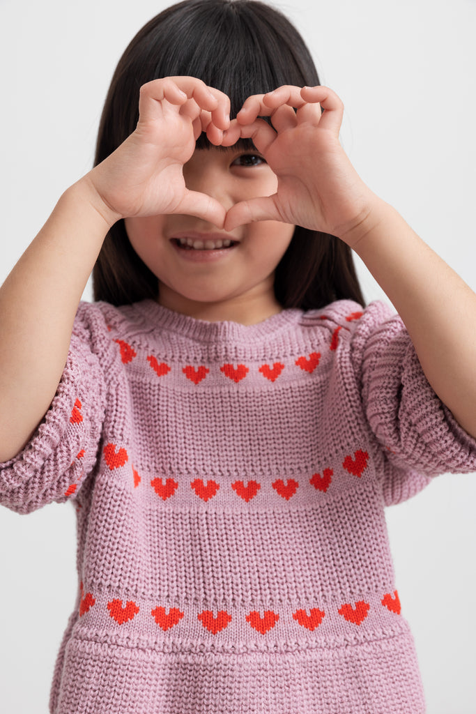 Daso kjóli, Soft Berry Hearts