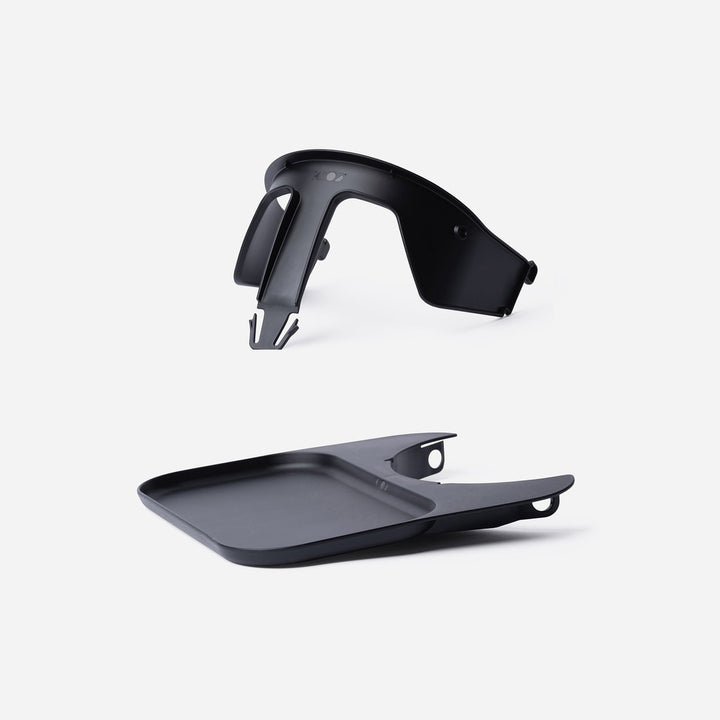 KLAPP öryggisbjálki og borð, Charcoal Black