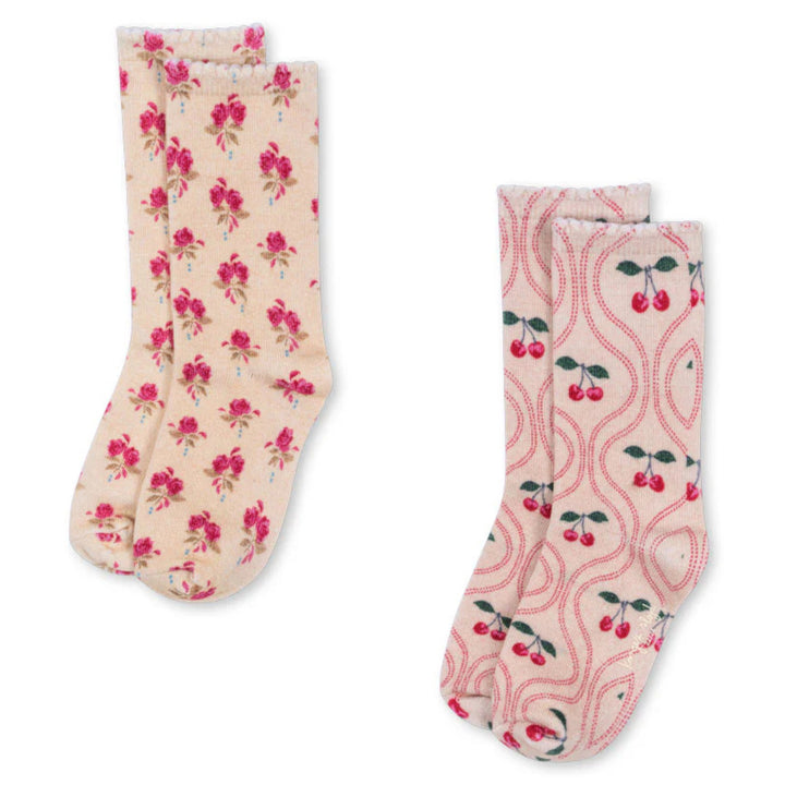 Sokkar, 2 pør, Cherry