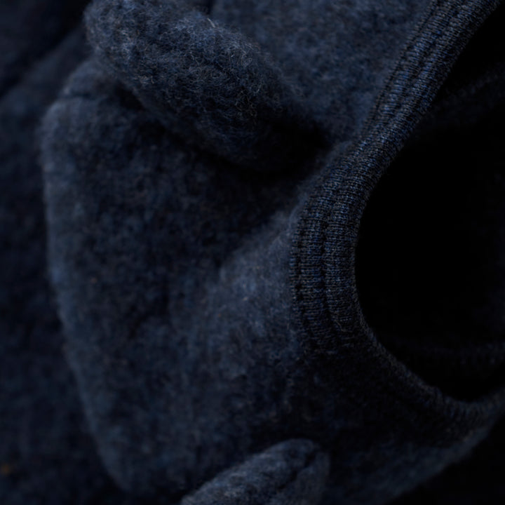 Ullarpeysa með eyrum, Navy Melange