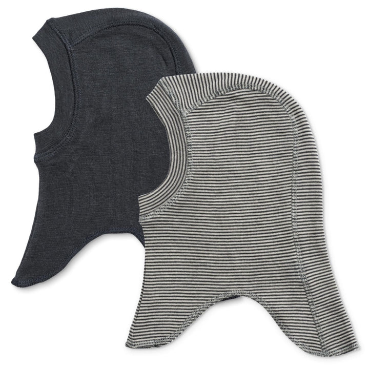 Emo húfur, 2 stk, Navy Stripe