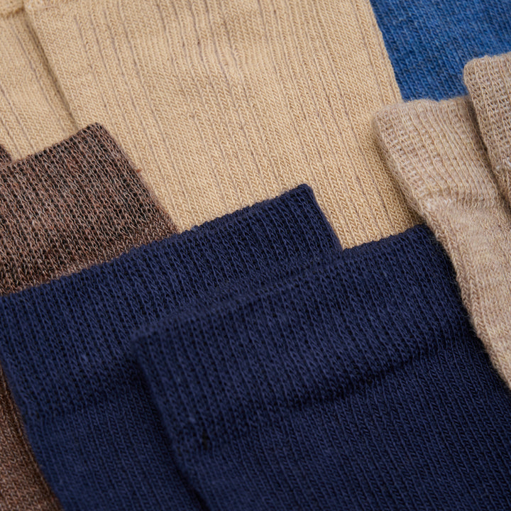 Sokkar, 5 pör, Dark Navy