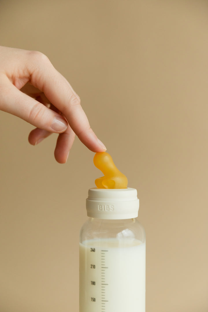 Glerflaska, 240 ml, Latex, Blush