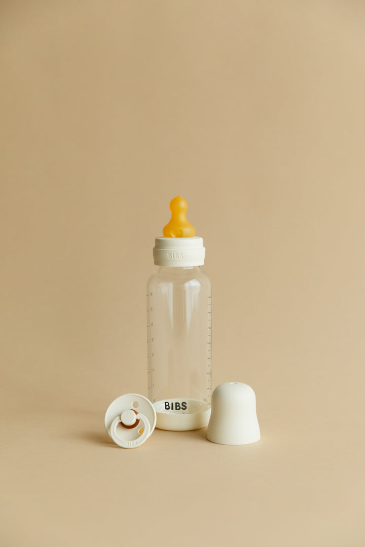 Glerflaska, 240 ml, Latex, Blush