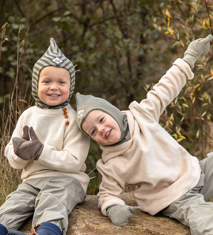 Dupult brølapa v/ull, Dark Seagrass