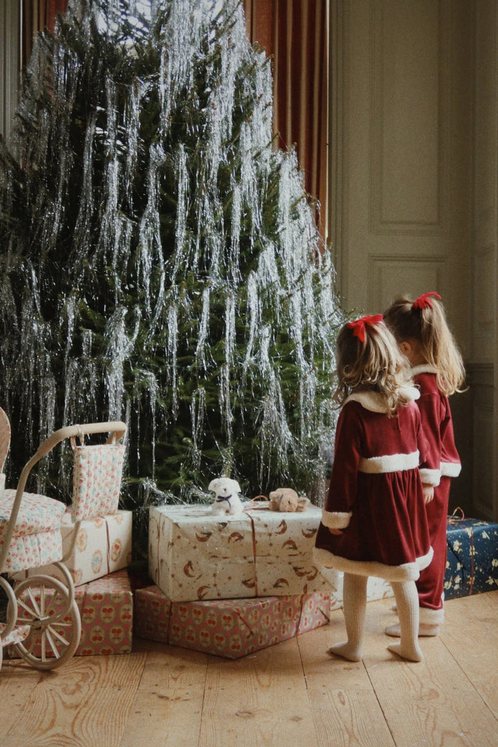 Double Bow hárklemmur, 2 stk, Barbados Cherry