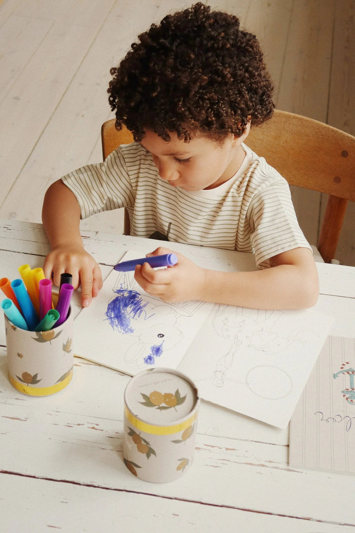 Tússlitir, 16 stk, Lemon