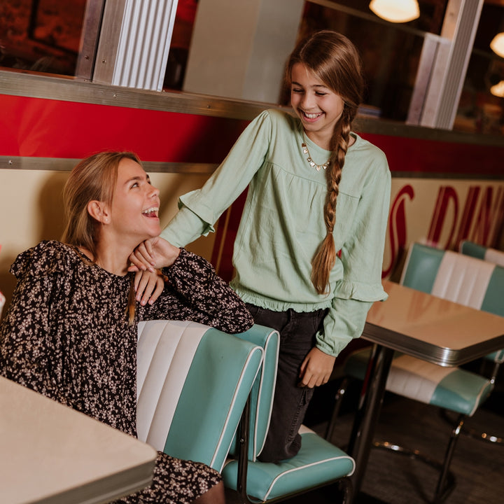 Sweatshirt, Mint Green