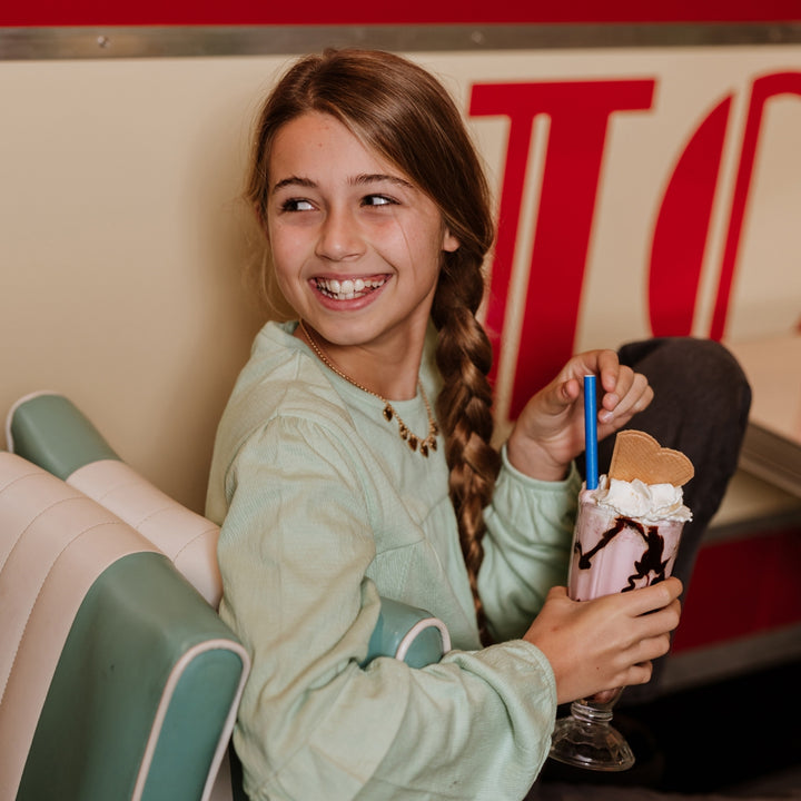 Sweatshirt, Mint Green