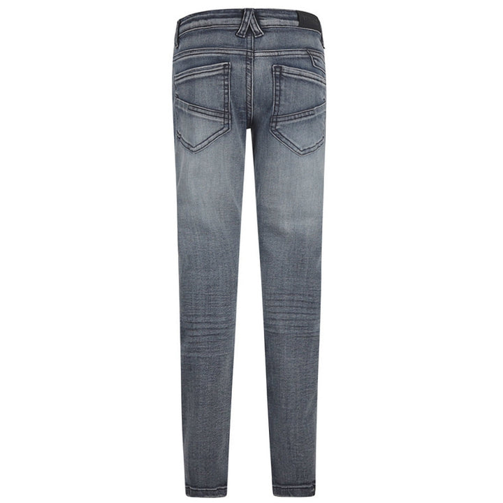 Tapered gallabuxur, Denim Blue