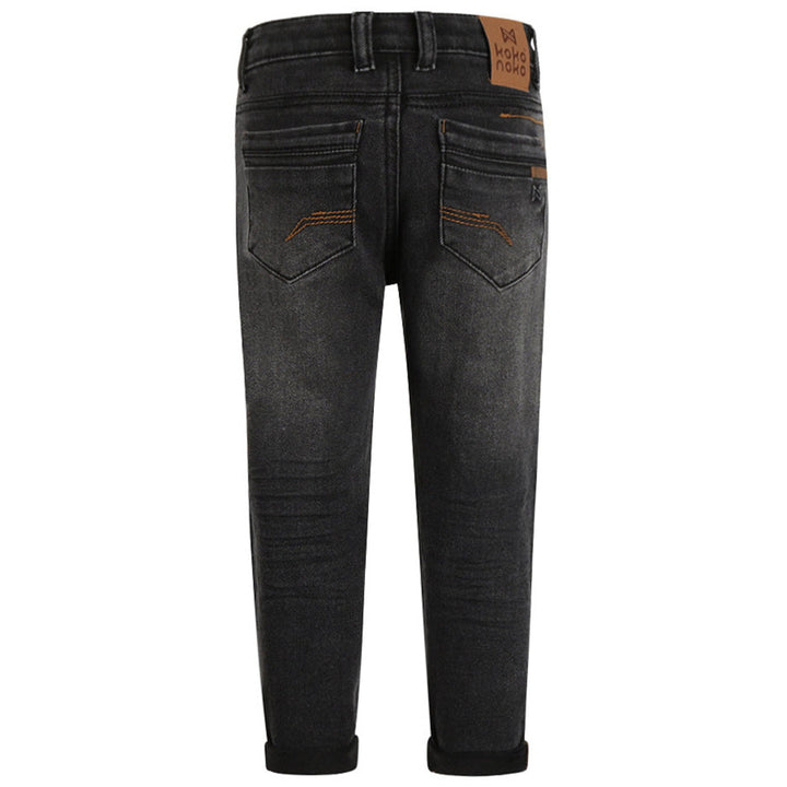 Loose Fit gallabuxur, Denim Black