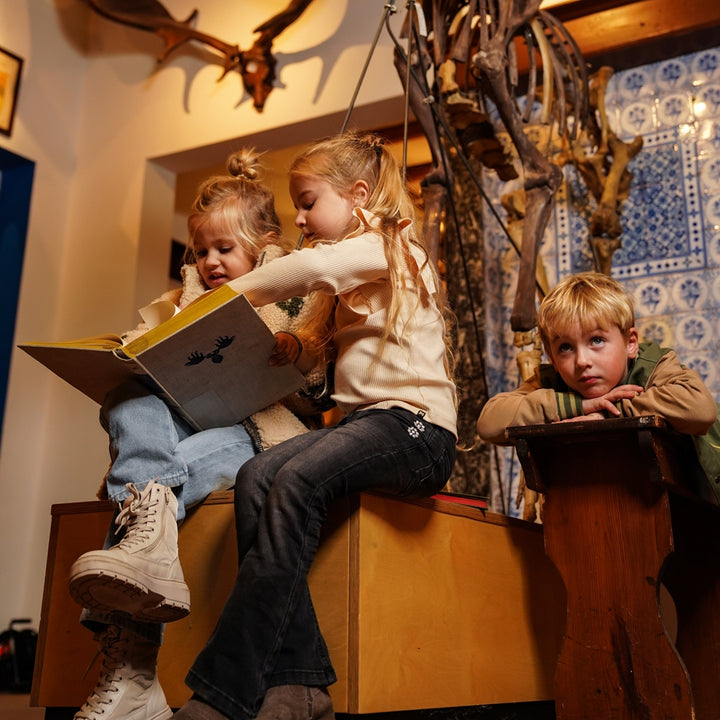 Flared gallabuxur, Denim Black