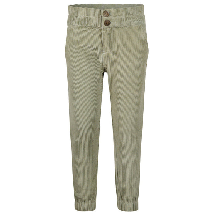 Loose Fit buxur, Faded Green