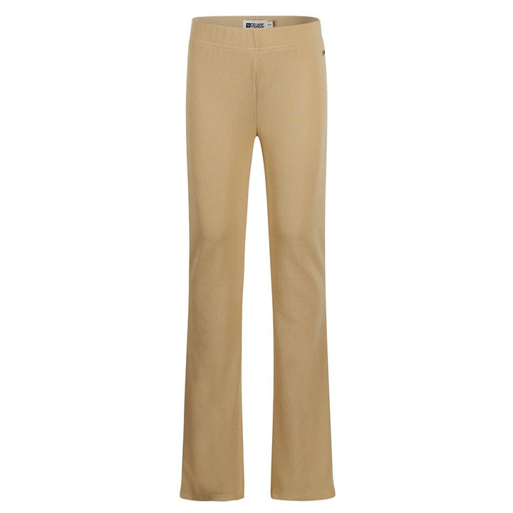 Flared leggings, Sand