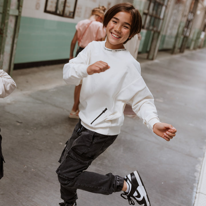 Gallabuxur Jogger, Denim Black