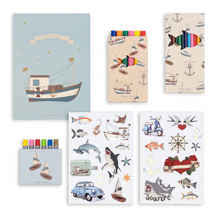 Litla listamannasettið, Sail Away