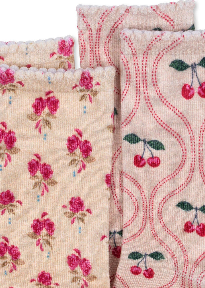 Sokkar, 2 pør, Cherry