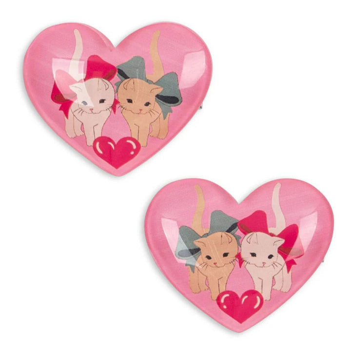 Bow Kitty hárklemmur, 2 stk