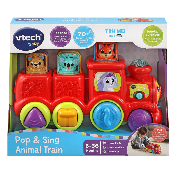 Pop & Sing Animal Train