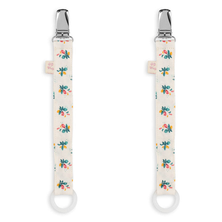 Snuðukeðjur, 2 stk, Fleur Coloré