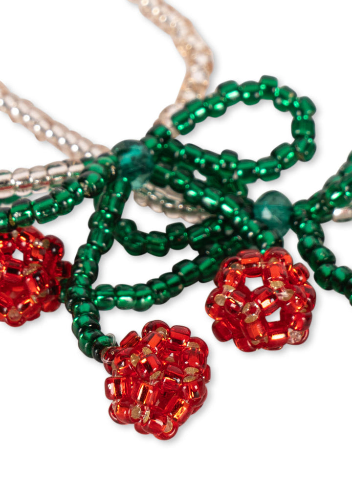 Pearly Cherry háls- og armband