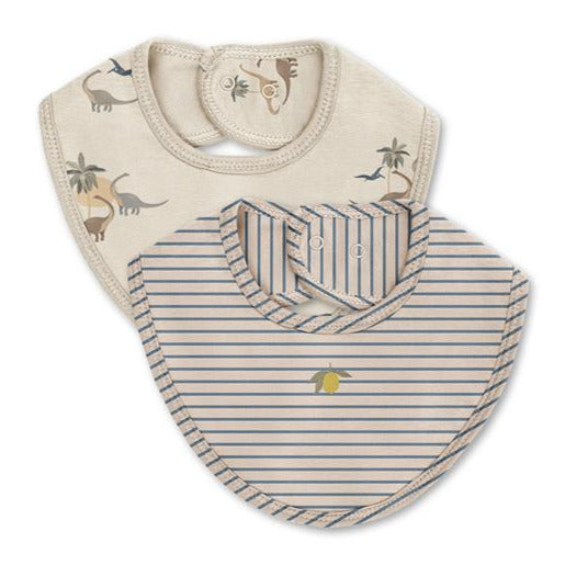 Basic sleviklútar, 2 stk, Bluie Stripe