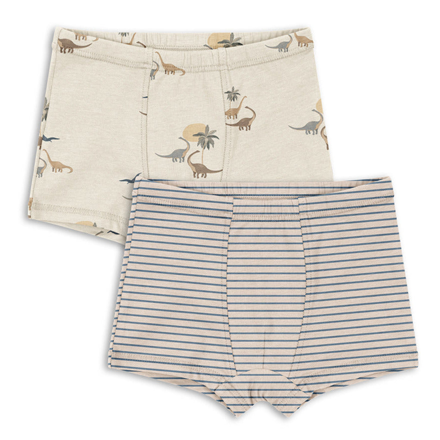 Basic boxers, 2 stk, Bluie Stripe